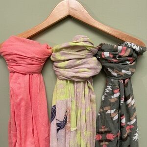 Bright Women's Scarf Bundle | Express Scarves | Lightweight